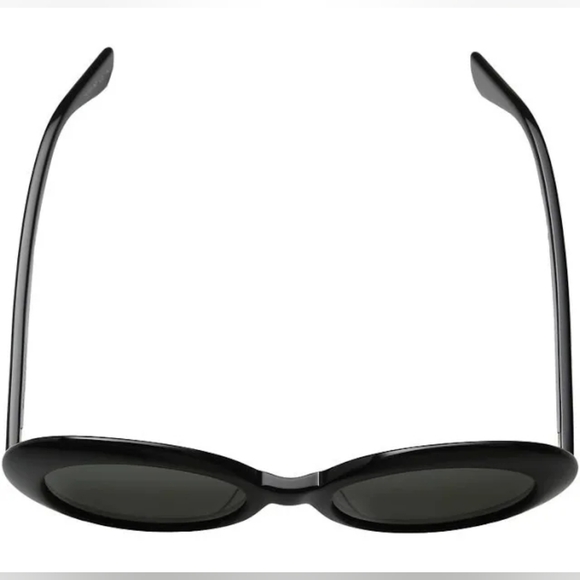 NEW AUTH Saint Laurent SL98 CALIFORNIA 002 Shiny Black/Grey Sunglasses